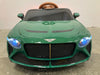 Kinderauto Bentley Bacalar groen 12 volt - RideCars