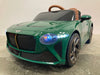 Kinderauto Bentley Bacalar groen 12 volt - RideCars