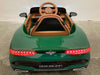 Kinderauto Bentley Bacalar groen 12 volt - RideCars