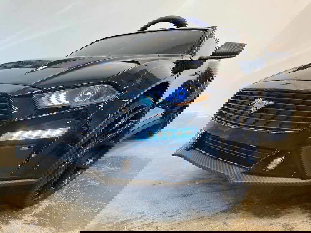 Kinderauto Ford Mustang 24 volt zwart - drift versie - RideCars