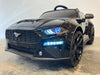 Kinderauto Ford Mustang 24 volt zwart - drift versie - RideCars