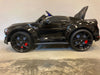 Kinderauto Ford Mustang 24 volt zwart - drift versie - RideCars