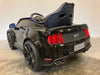 Kinderauto Ford Mustang 24 volt zwart - drift versie - RideCars