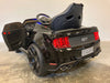 Kinderauto Ford Mustang 24 volt zwart - drift versie - RideCars