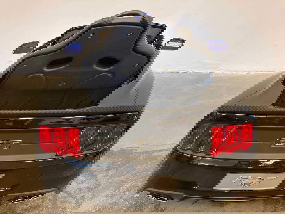 Kinderauto Ford Mustang 24 volt zwart - drift versie - RideCars
