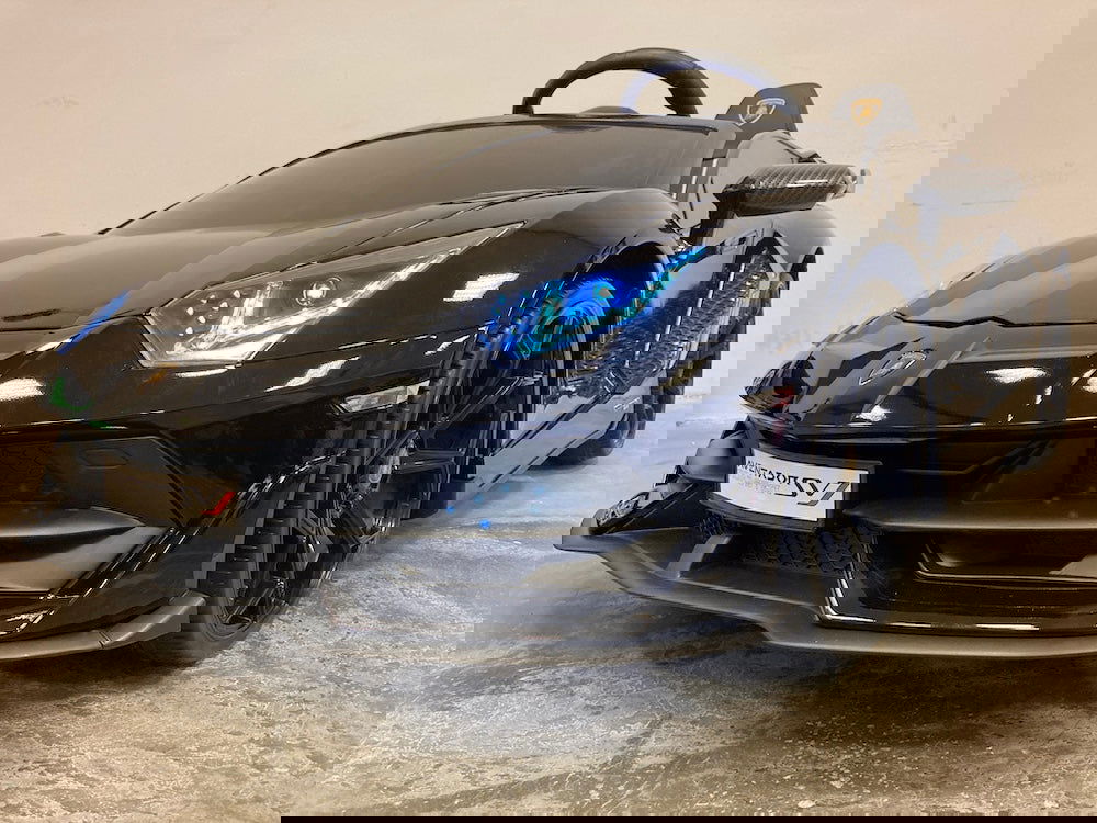 Kinderauto Lamborghini Aventador zwart twee persoons 24 volt drift - RideCars
