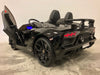Kinderauto Lamborghini Aventador zwart twee persoons 24 volt drift - RideCars