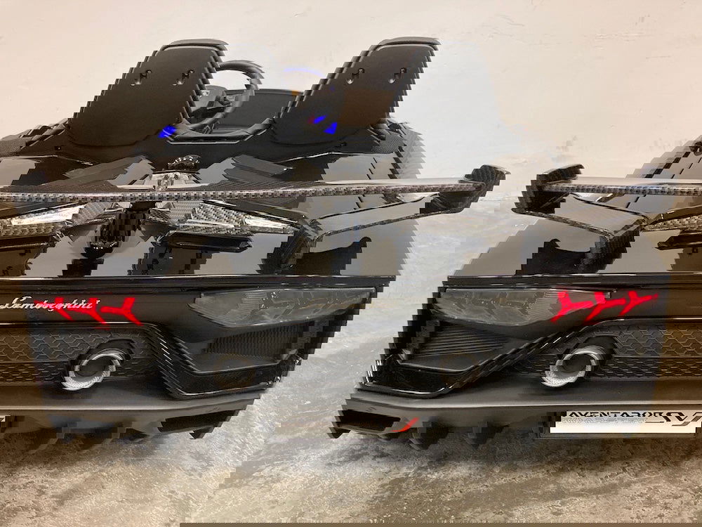 Kinderauto Lamborghini Aventador zwart twee persoons 24 volt drift - RideCars