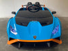 Kinderauto Lamborghini Huracan STO drift blauw - RideCars