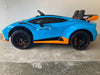 Kinderauto Lamborghini Huracan STO drift blauw - RideCars