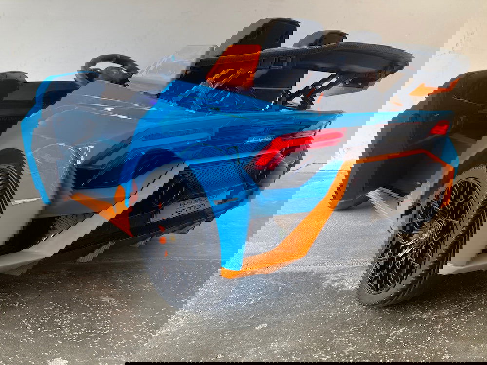 Kinderauto Lamborghini Huracan STO drift blauw - RideCars