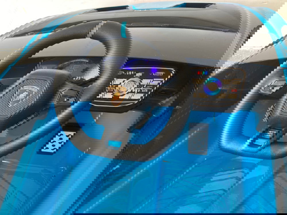 Kinderauto Lamborghini Huracan STO drift blauw - RideCars