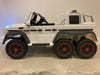 Kinderauto Mercedes G63 6x6 AMG wit 1 persoons - RideCars