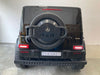 Kinderauto Mercedes G63 AMG 24 volt XL twee persoons metallic zwart - RideCars