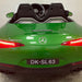 Kinderauto Mercedes SL63 4WD metallic groen - RideCars