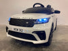 Kinderauto Range Rover Velar wit 12 volt - RideCars