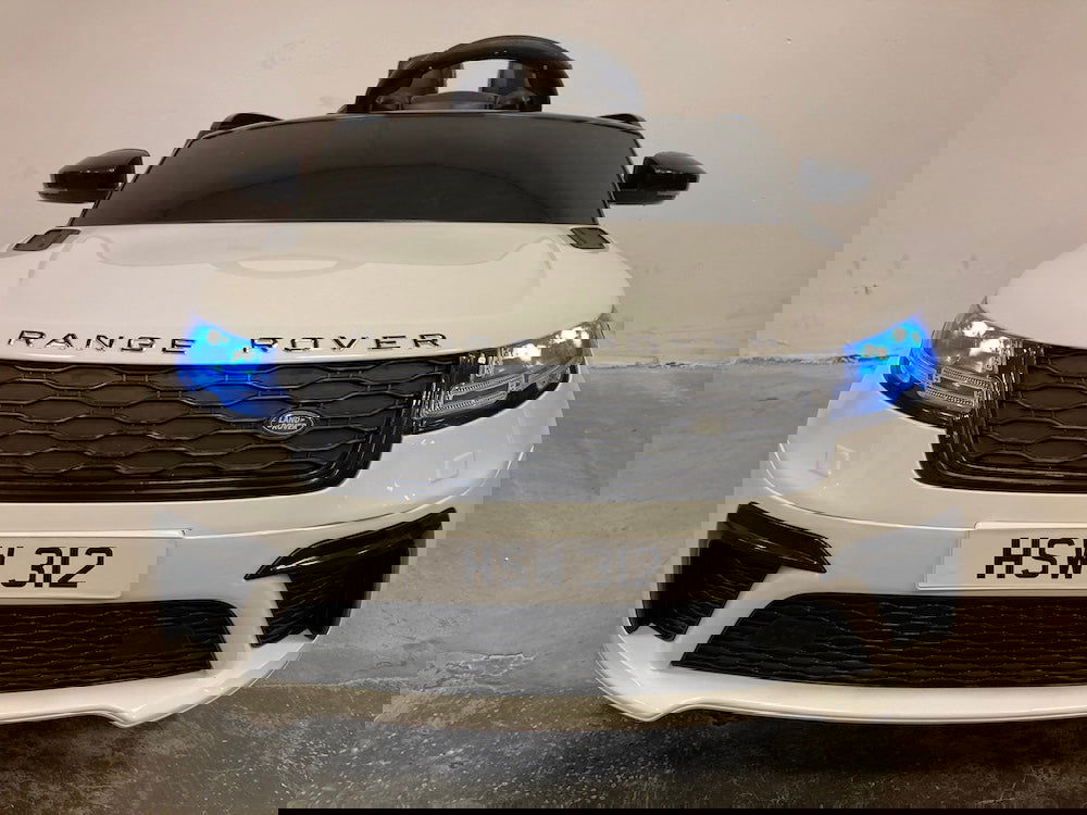 Kinderauto Range Rover Velar wit 12 volt - RideCars