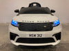 Kinderauto Range Rover Velar wit 12 volt - RideCars