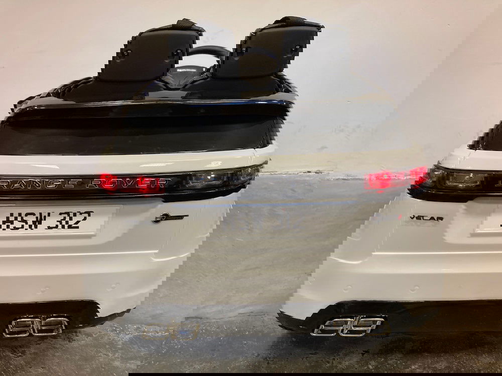 Kinderauto Range Rover Velar wit 12 volt - RideCars