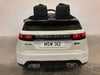 Kinderauto Range Rover Velar wit 12 volt - RideCars