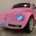 Kinderauto Volkswagen kever roze - 12 volt - RideCars