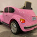 Kinderauto Volkswagen kever roze - 12 volt - RideCars