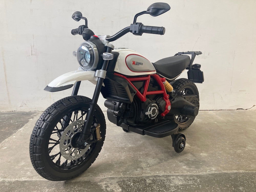 Kindermotor Ducati Scrambler 12 volt - RideCars