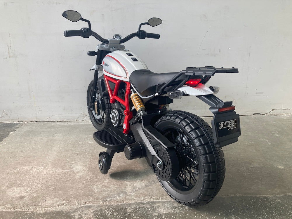 Kindermotor Ducati Scrambler 12 volt - RideCars