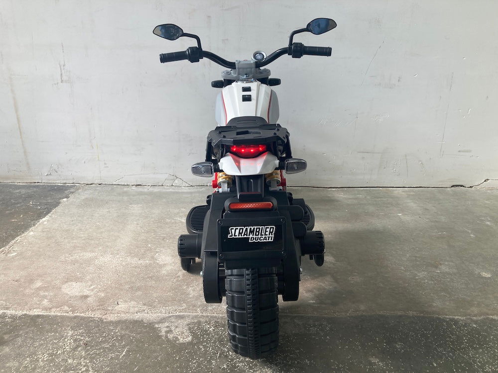 Kindermotor Ducati Scrambler 12 volt - RideCars