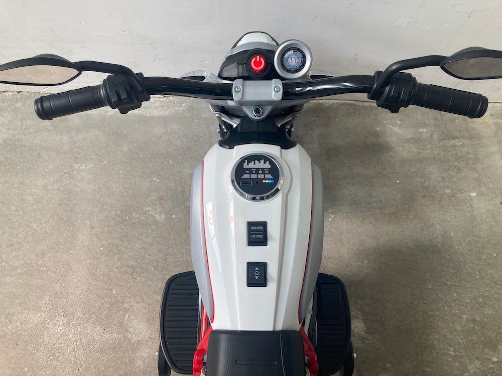 Kindermotor Ducati Scrambler 12 volt - RideCars