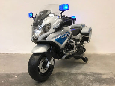 Kindermotor elektrisch 12 volt politie BMW R 1200 - RideCars
