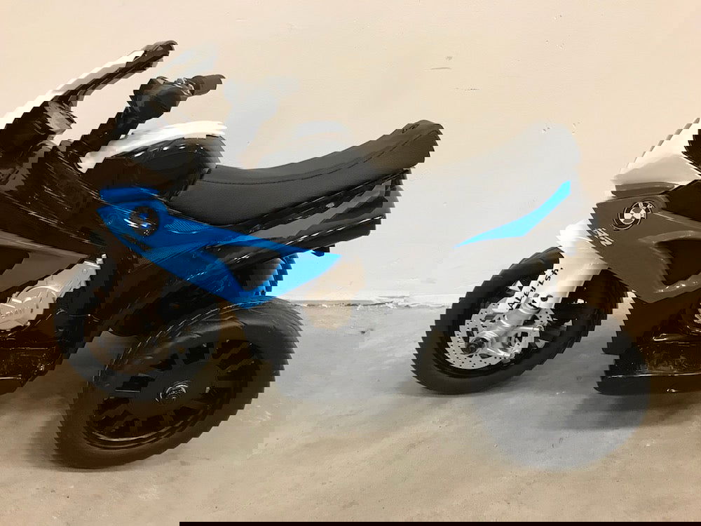 Kindermotor mini BMW S1000 RR - kinder trike elektrisch 6 volt blauw - RideCars