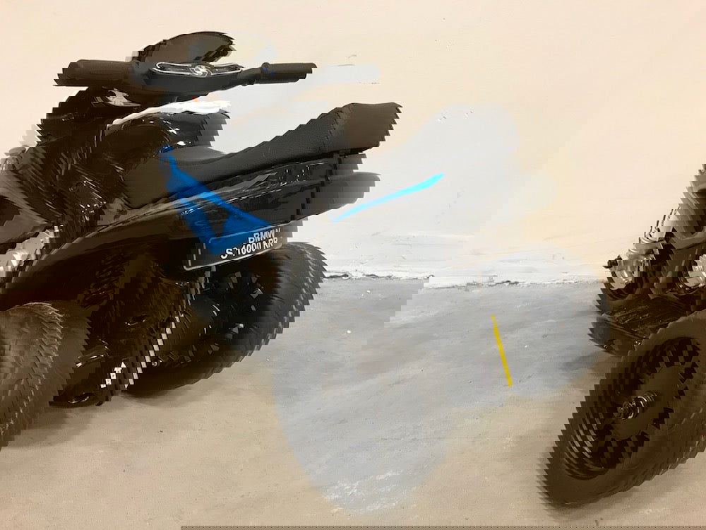 Kindermotor mini BMW S1000 RR - kinder trike elektrisch 6 volt blauw - RideCars