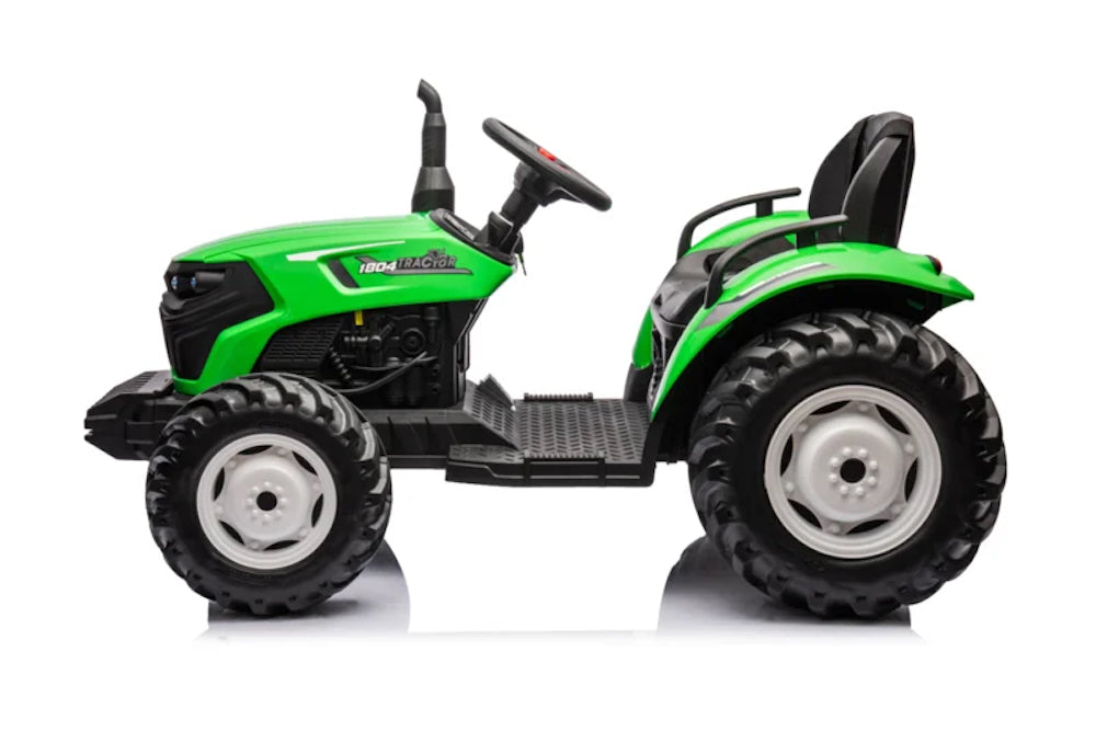 Kindertractor 24V |  Power tractor 24 volt groen