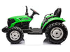 Kindertractor 24V |  Power tractor 24 volt groen
