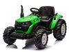 Kindertractor 24V |  Power tractor 24 volt groen