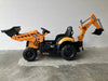 Kindertractor JCB Sitemaster 12 volt - RideCars