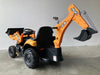 Kindertractor JCB Sitemaster 12 volt - RideCars