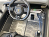 Lamborghini Auténtica Elektrische kinder auto metallic grijs 12 volt