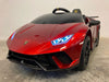 Lamborghini Huracan elektrische kinderauto 12 volt rood - RideCars