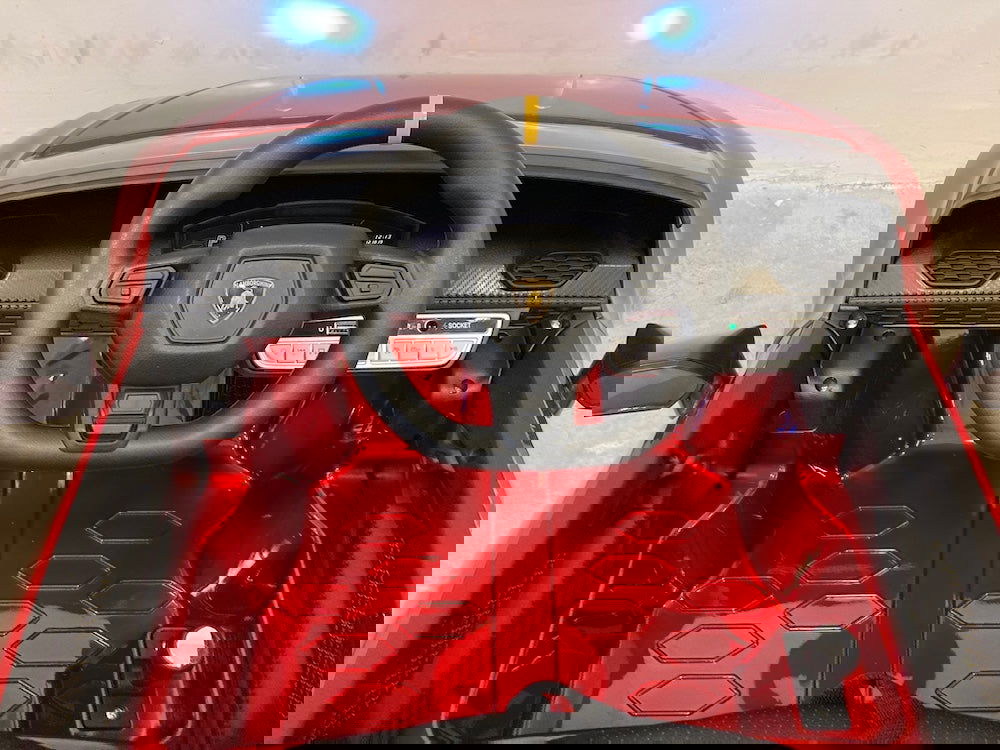 Lamborghini Huracan elektrische kinderauto 12 volt rood - RideCars