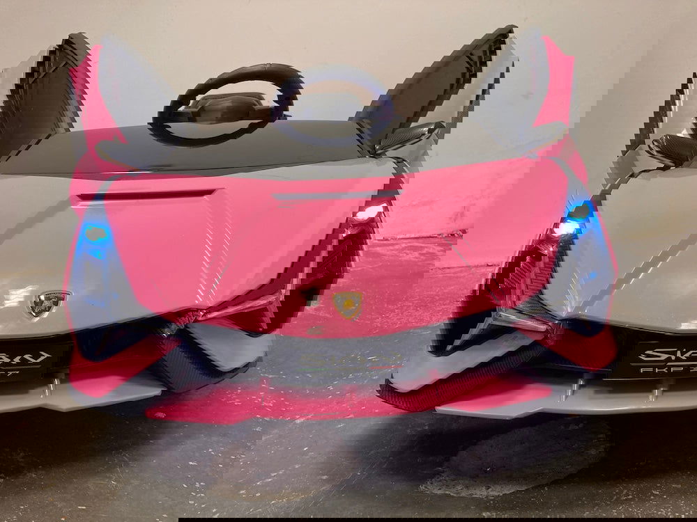 Lamborghini Sian kinderauto 12 volt roze - RideCars