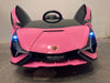 Lamborghini Sian kinderauto 12 volt roze - RideCars