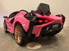 Lamborghini Sian kinderauto 12 volt roze - RideCars