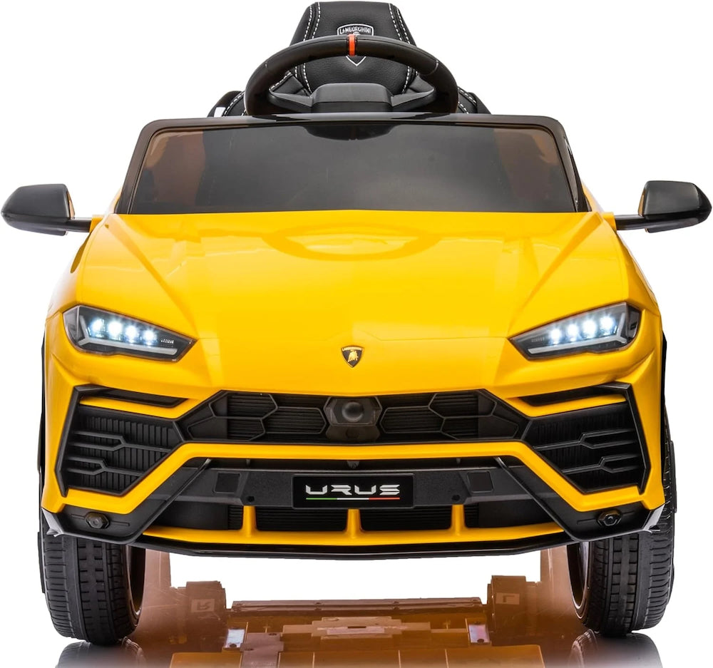 Lamborghini Urus | elektrische kinderauto 12V geel