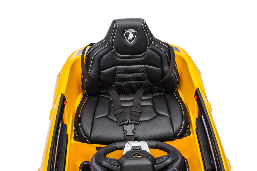 Lamborghini Urus | elektrische kinderauto 12V geel