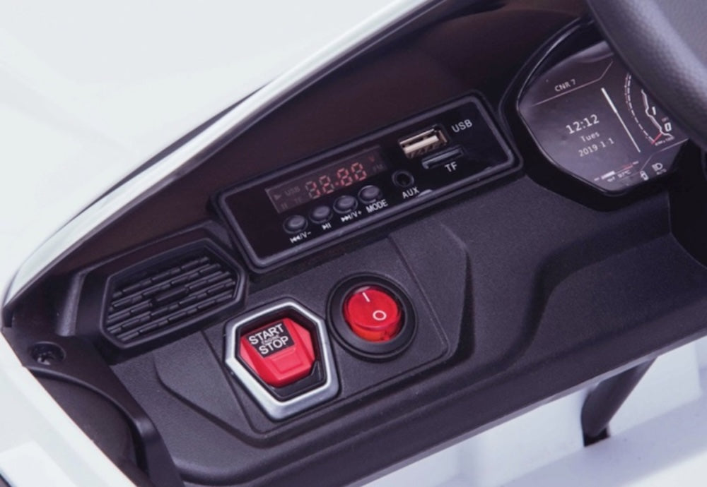 Lamborghini Urus | elektrische kinderauto 12V zwart