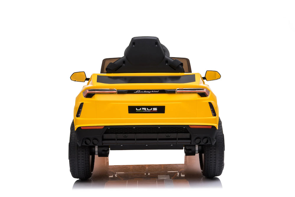 Lamborghini Urus | elektrische kinderauto 12V geel
