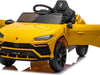 Lamborghini Urus | elektrische kinderauto 12V geel