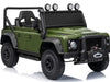 Land Rover Defender 110 SVX elektrische kinderauto groen 12V
